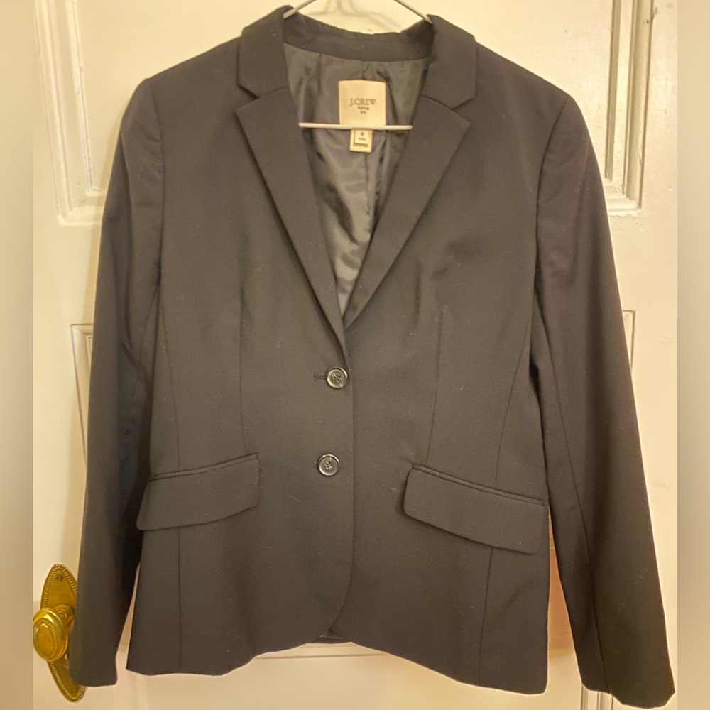 🌻Black Wool Blazer - Picture 2 of 8